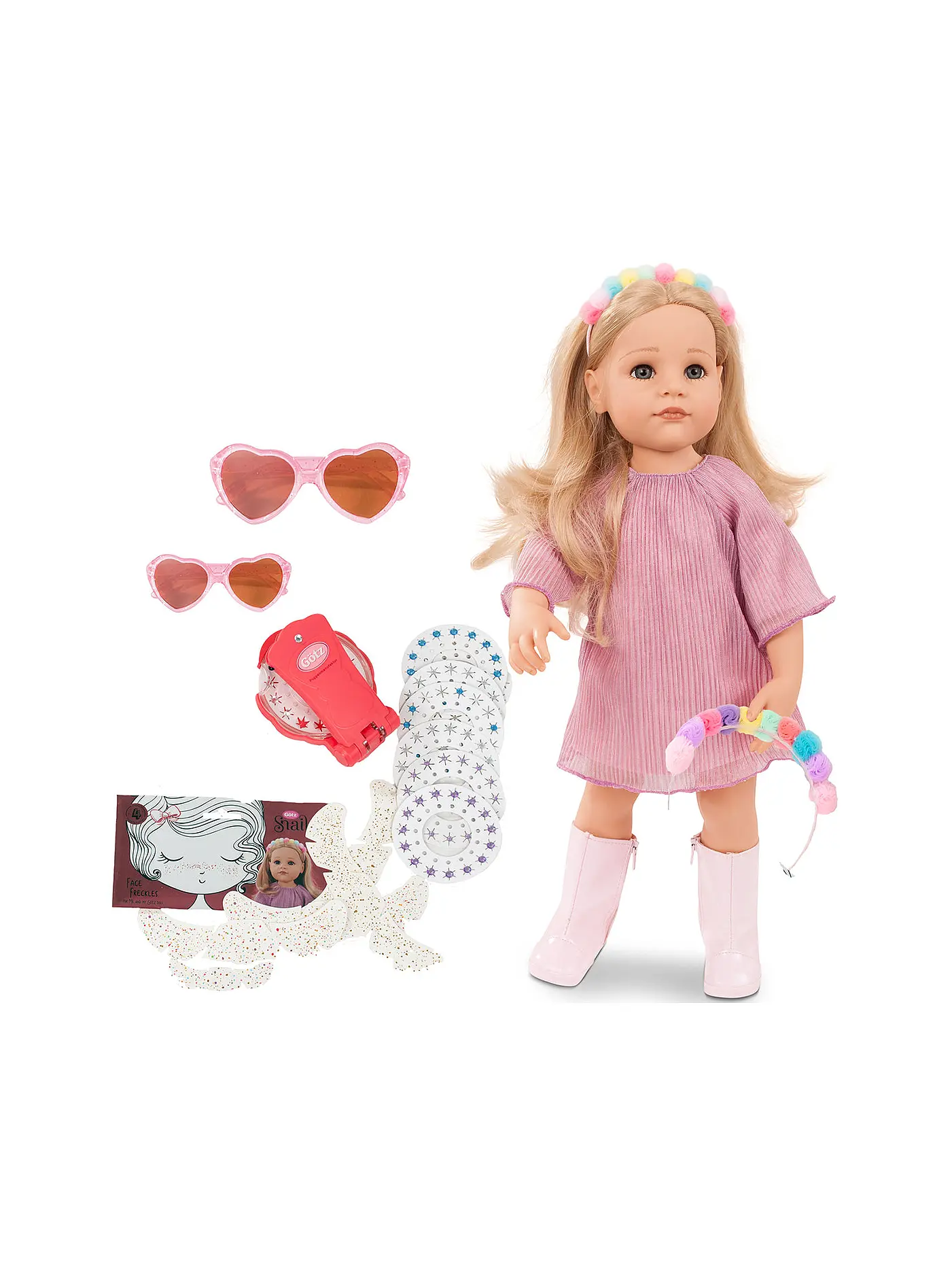 GOETZ | Hannah 50cm 26tlg. Stehpuppe inkl. Kleiderset | 